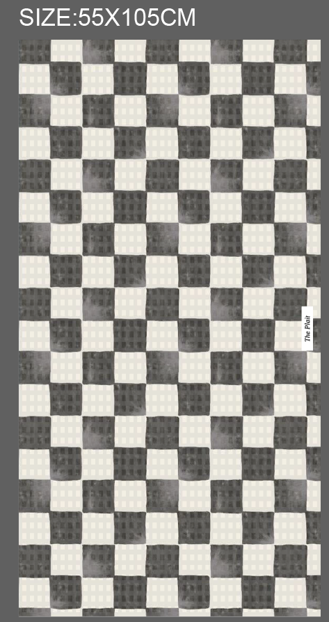 Checker Hair Wrap